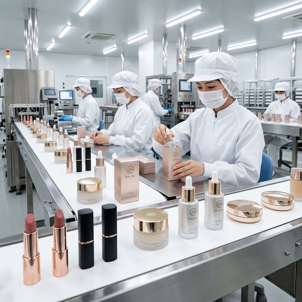 KWME認証 — ハラール化粧品製造